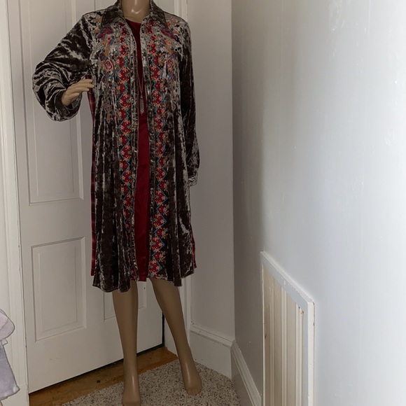 Boho Austin style long “shirt dress” or coat - Picture 11 of 11